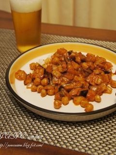 ☆ひよこ豆と素揚げ野菜のウマ辛南国煮☆-レシピのメイン写真