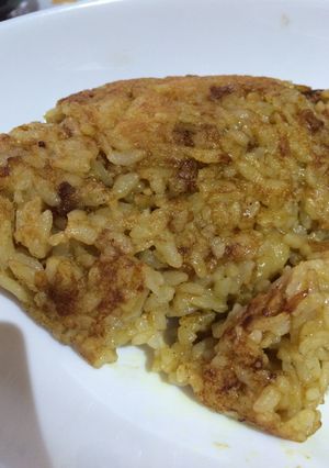 残り物のカレー焼いちゃいました☆-レシピのメイン写真