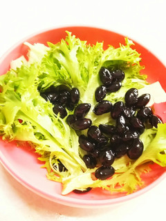 レタス黒豆サラダ-レシピのメイン写真