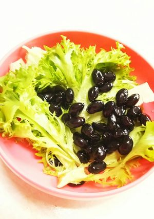 レタス黒豆サラダ-レシピのメイン写真