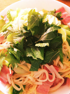 うどんでパスタ-レシピのメイン写真