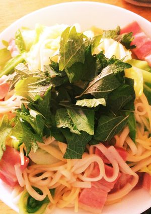 うどんでパスタ-レシピのメイン写真