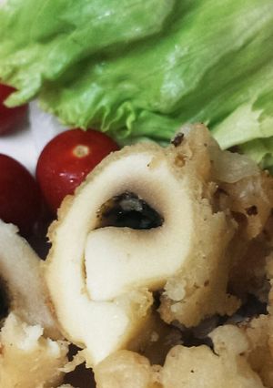 高野豆腐とのりの佃煮 くるくる天ぷら-レシピのメイン写真