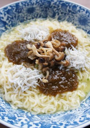 糸もずく添え、冷やしぶっかけ塩らーめん-レシピのメイン写真