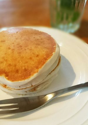 米粉ホットケーキ…ヨーグルト入り…-レシピのメイン写真