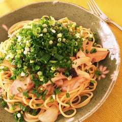 キノコとツナの納豆パスタ-レシピのメイン写真
