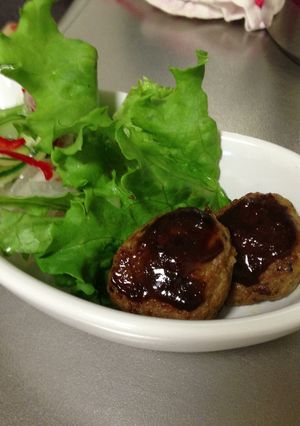 残ったカレーで…ミニ♡カレーハンバーグ♪-レシピのメイン写真