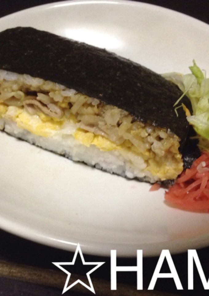 とんぺい焼きおにぎらず♡-レシピのメイン写真