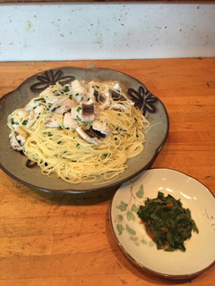 鱧の和風パスタ-レシピのメイン写真