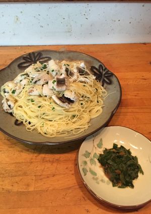 鱧の和風パスタ-レシピのメイン写真