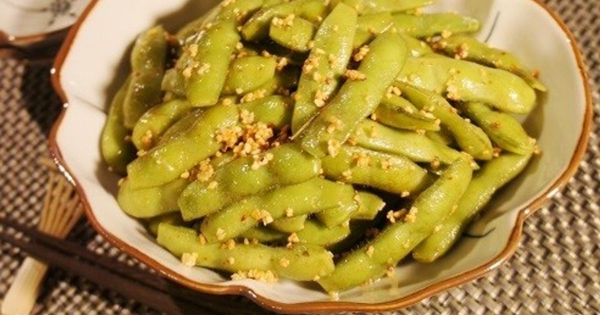 旨辛えだ豆 旨辛♪簡単♪枝豆の旨辛炒め* by YAMATONfam 【クックパッド