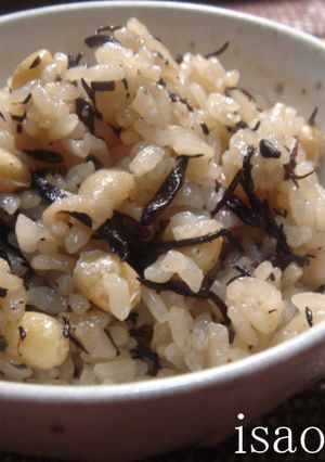 下茹でいらず！大豆の炊き込みご飯-レシピのメイン写真