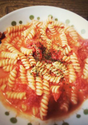 トマトクリームのフィジリパスタ-レシピのメイン写真