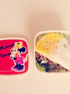 お弁当に!キーマカレー丼-レシピのメイン写真