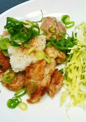 鶏モモ肉、おろしポン酢-レシピのメイン写真