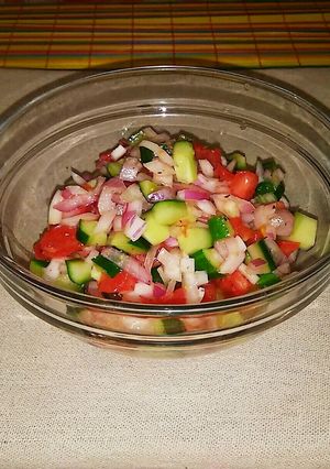 夏野菜のシャキシャキドレッシング-レシピのメイン写真