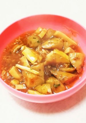 ごぼうエリンギ麻婆-レシピのメイン写真