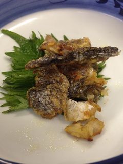 スズキの皮揚げ-レシピのメイン写真