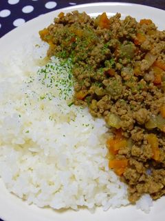 カレー粉で作る♡簡単ドライカレー-レシピのメイン写真