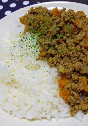 カレー粉で作る♡簡単ドライカレー-レシピのメイン写真