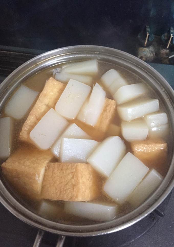 厚揚げとコンニャクの煮物-レシピのメイン写真