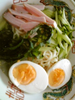 初☆冷やしぶっかけ塩ラーメン-レシピのメイン写真