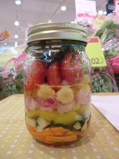 カラフルレイヤージャーサラダ-レシピのメイン写真