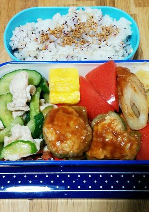 記録☆ころちゃんお弁当８-レシピのメイン写真