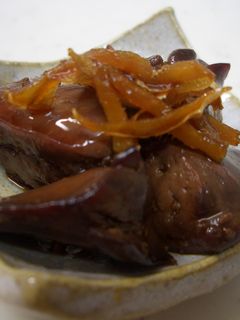 *鶏レバーの甘辛しょうが煮*-レシピのメイン写真
