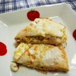 お弁当に簡単♪玉子の半月焼き