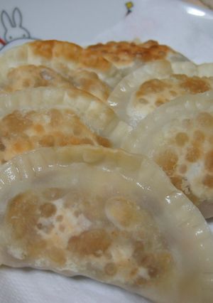 納豆チーズの包み焼揚げ★餃子-レシピのメイン写真