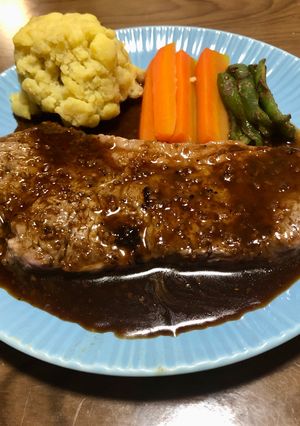 エバラステーキ御膳で作るステーキ-レシピのメイン写真