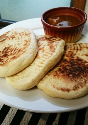 ＨＢで♬絶品もっちりナン-レシピのメイン写真