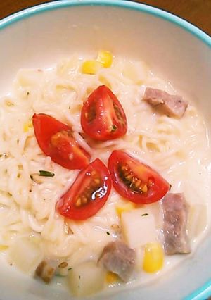 洋風*サッポロ一番塩ラーメン-レシピのメイン写真