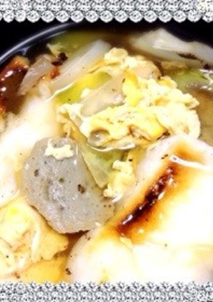 簡単つみれお雑煮-レシピのメイン写真
