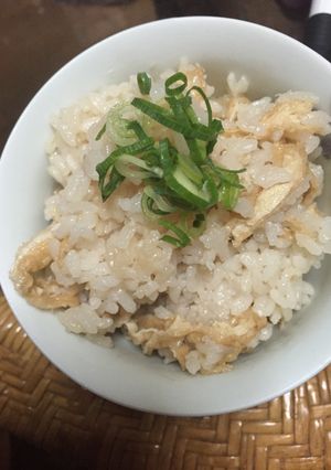 油アゲご飯-レシピのメイン写真