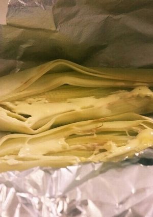 ずぼらヤングコーンホイル丸焼き-レシピのメイン写真