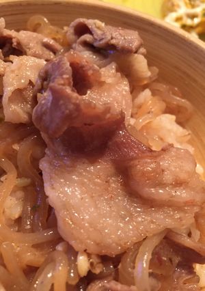簡単！早い！うまい豚丼-レシピのメイン写真