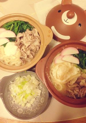 簡単鍋焼きうどん-レシピのメイン写真