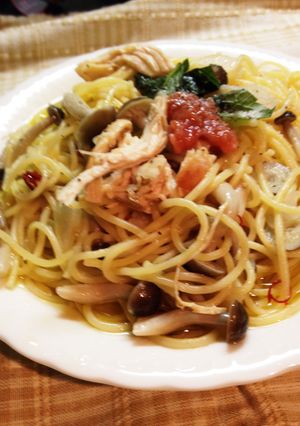 シメジのペペ飯-レシピのメイン写真