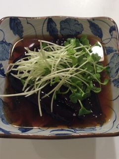 生姜風味の簡単揚げだし茄子-レシピのメイン写真