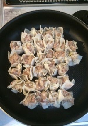 【超簡単！】フライパンで焼売-レシピのメイン写真