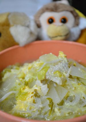＊鶏とキャベツの春雨ダイエットスープ＊-レシピのメイン写真