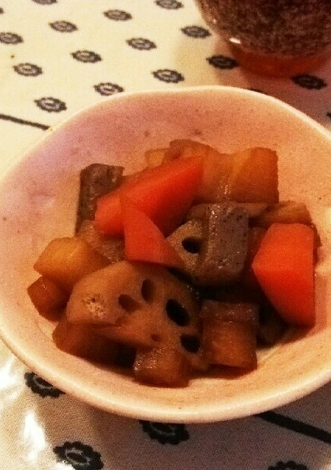 根菜たちのほっこり煮物(*^^*)-レシピのメイン写真