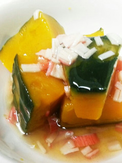 かぼちゃの煮物~かにかまあんかけ-レシピのメイン写真