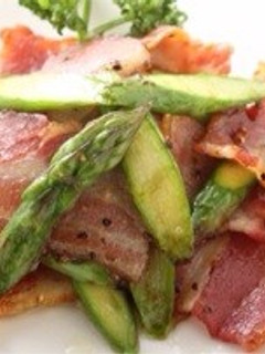 巻かないアスパラベーコン-レシピのメイン写真