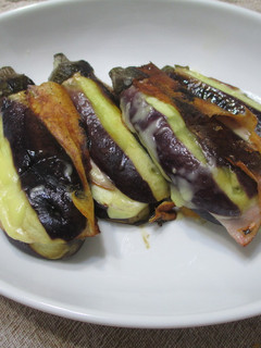 ナスのハムチーズ焼き-レシピのメイン写真