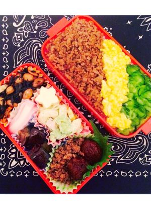 お弁当<和食風>-レシピのメイン写真