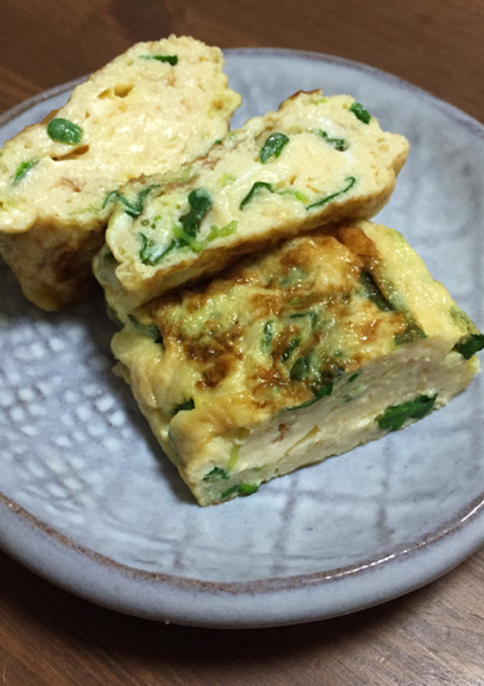かいわれ大根のだし巻き玉子-レシピのメイン写真