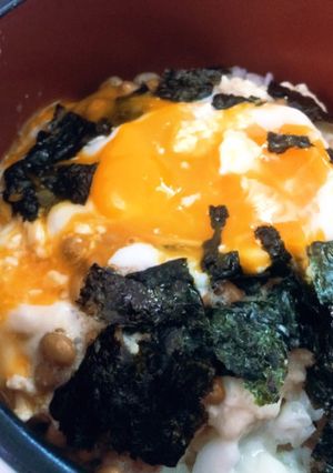 朝食や昼食に♩簡単楽ちん豆腐納豆丼-レシピのメイン写真